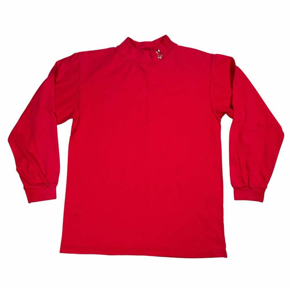 Vintage The Cotton Exchange Long Sleeve Mock Neck Pullover St. Louis Cardinal